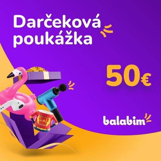 Darčeková poukážka v hodnote 50 EUR